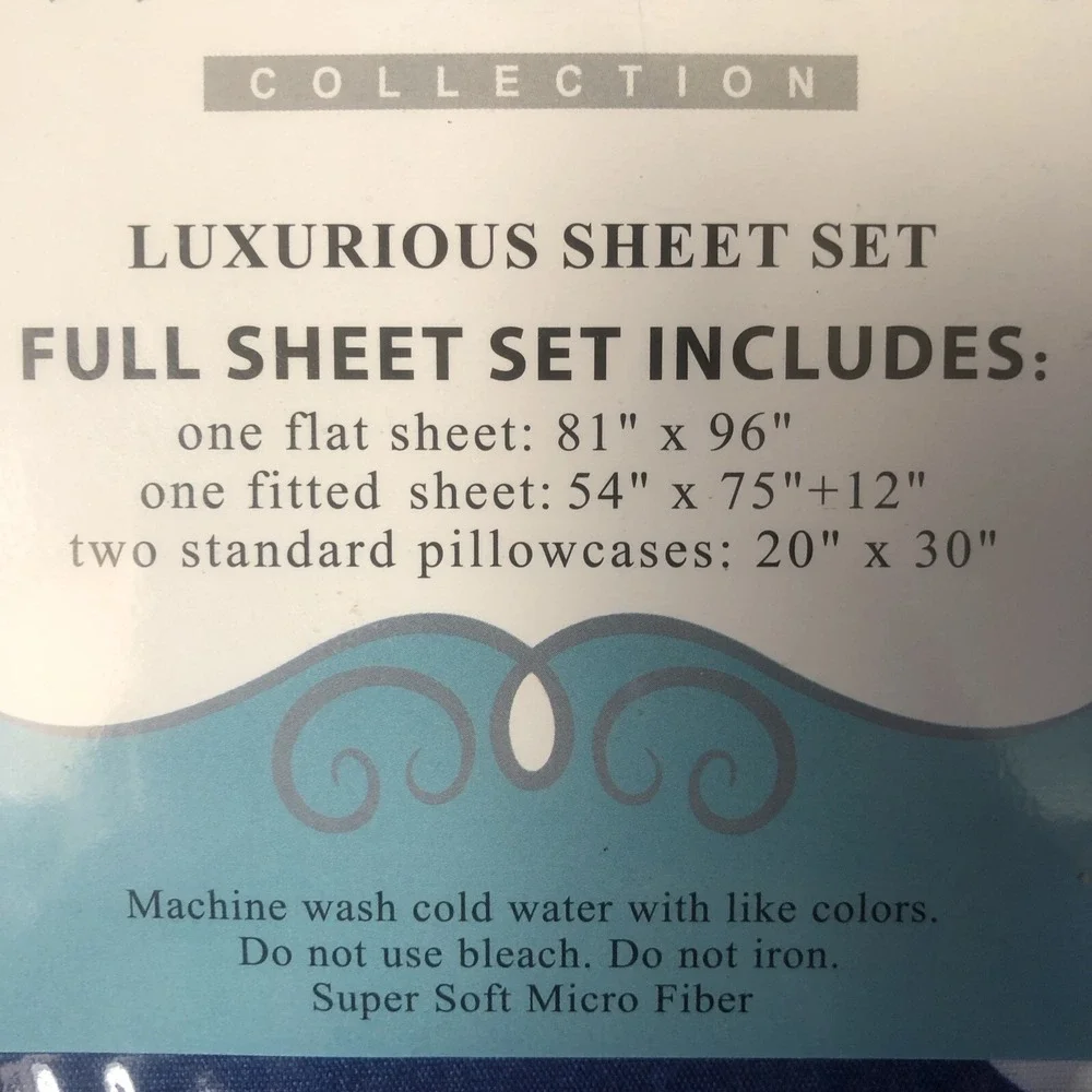 5th Ave Whimsical Collection 3pc Kids‎ sheet set FULL Rocket ship In The Clouds